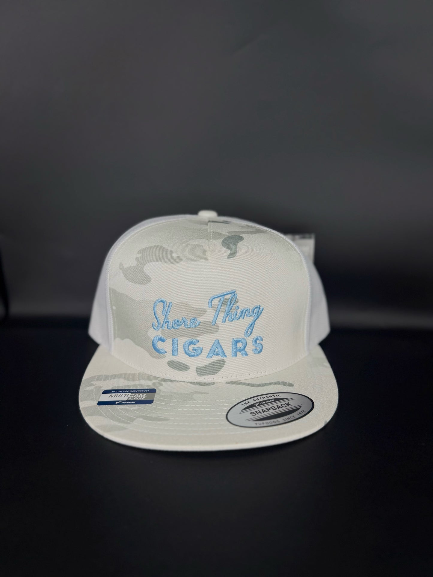 STC White Camo Hat