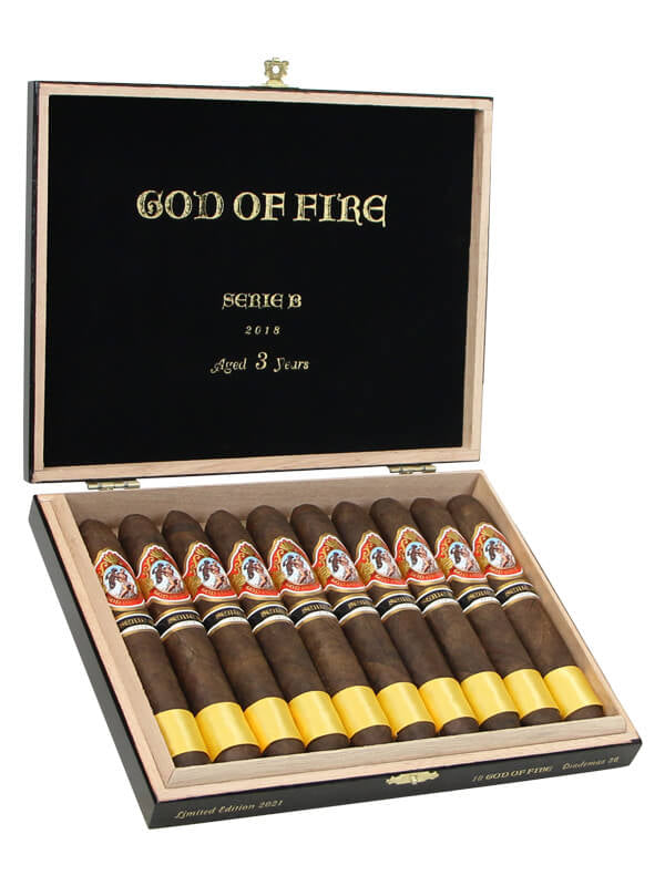 God of Fire Serie B Diademas 58 - Shore Thing Cigars