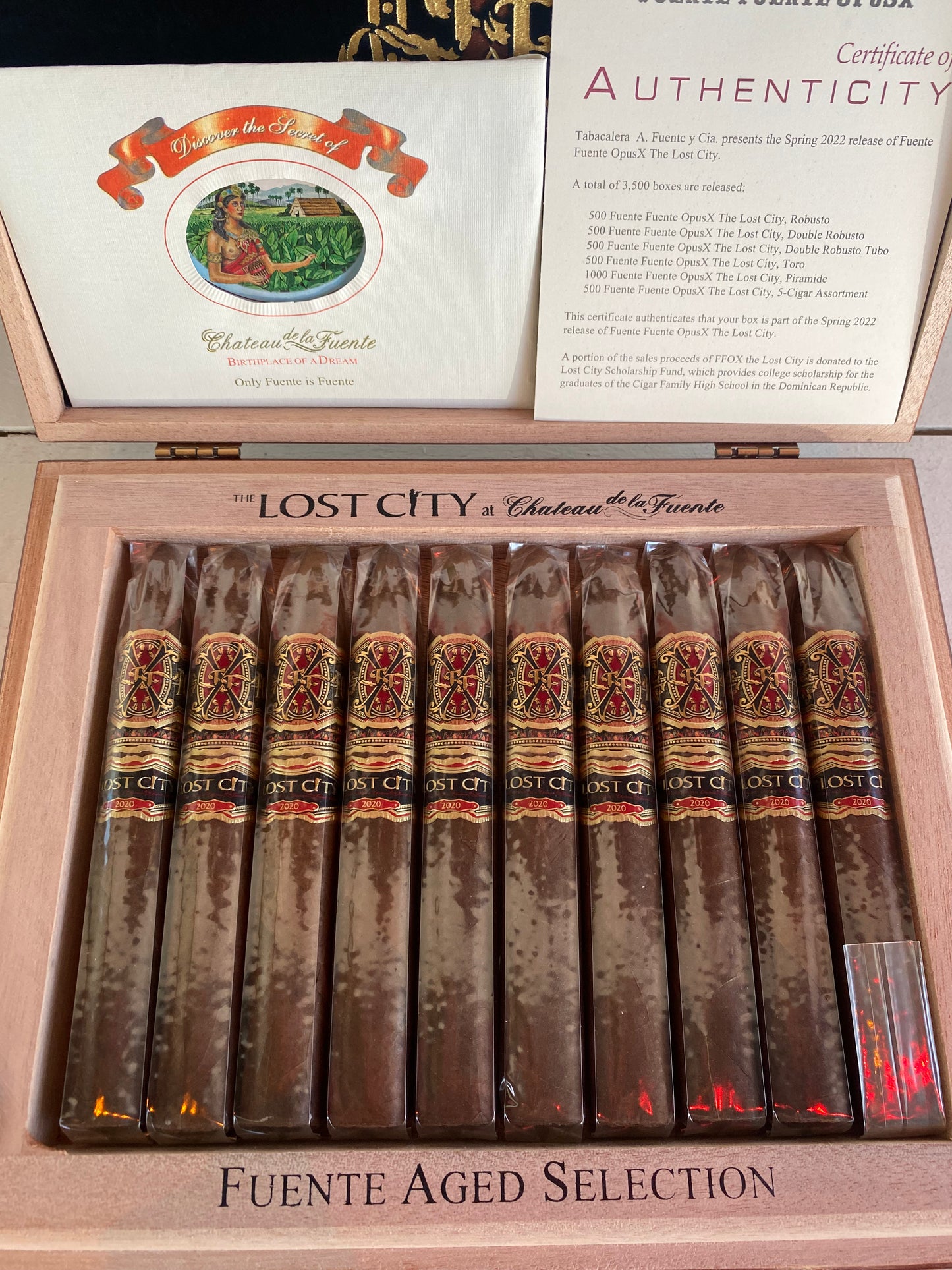 Opus X Lost City Piramide - Shore Thing Cigars