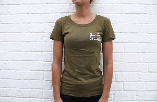 Green STC Fitted Tee