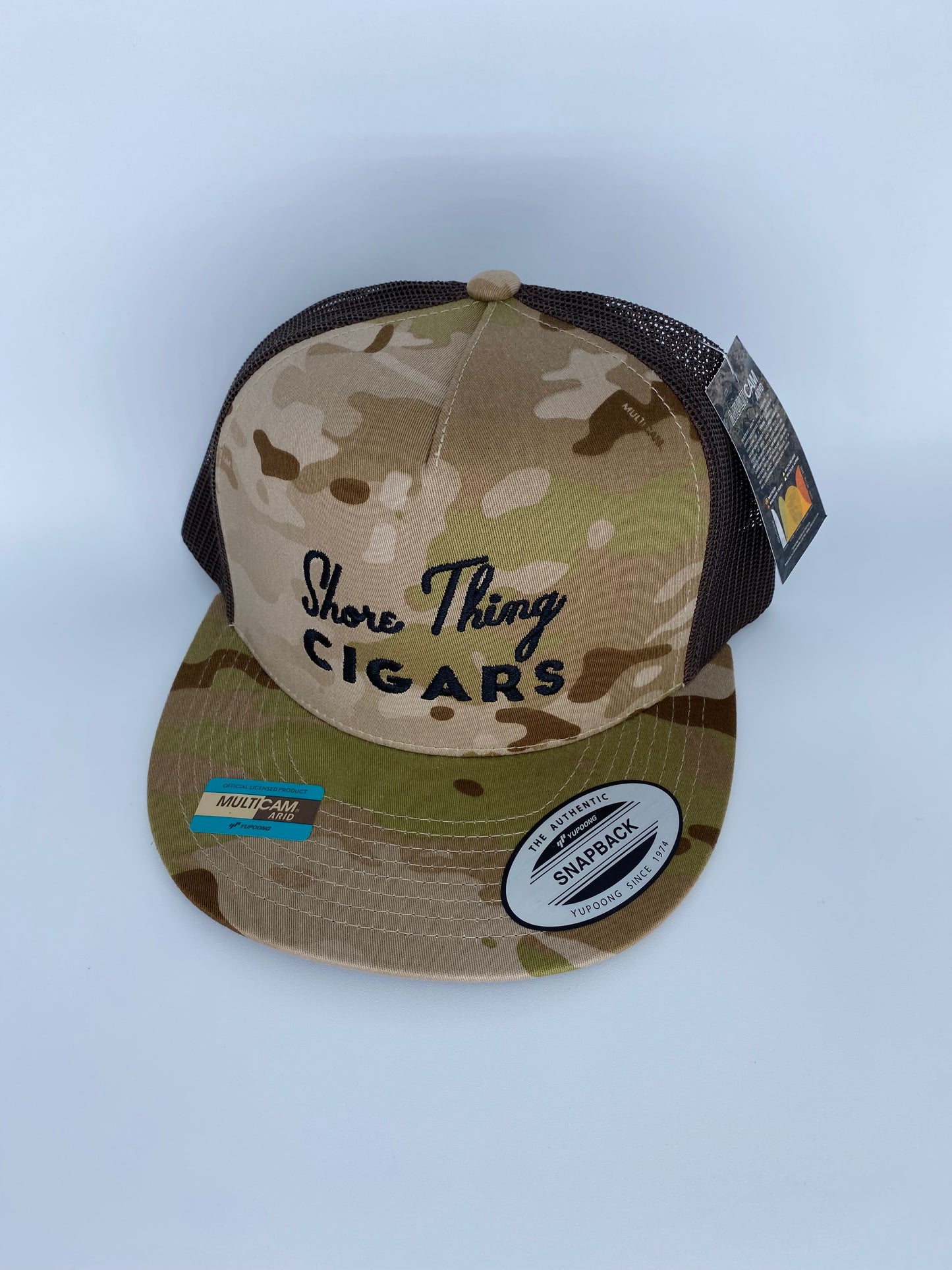 Adjustable Beige Camo with Black STC Logo