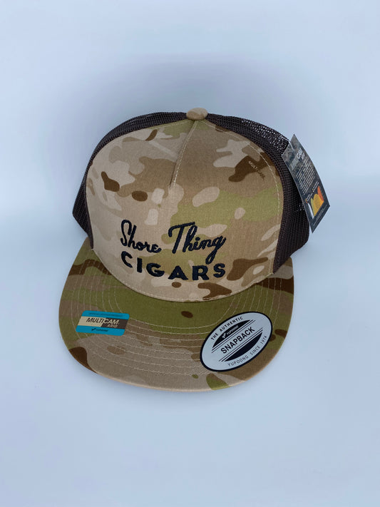 Adjustable Beige Camo with Black STC Logo