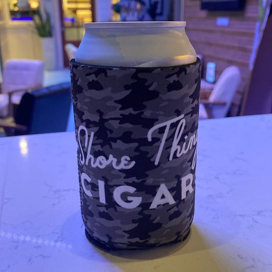 Shore Thing Cigars Camo Koozie
