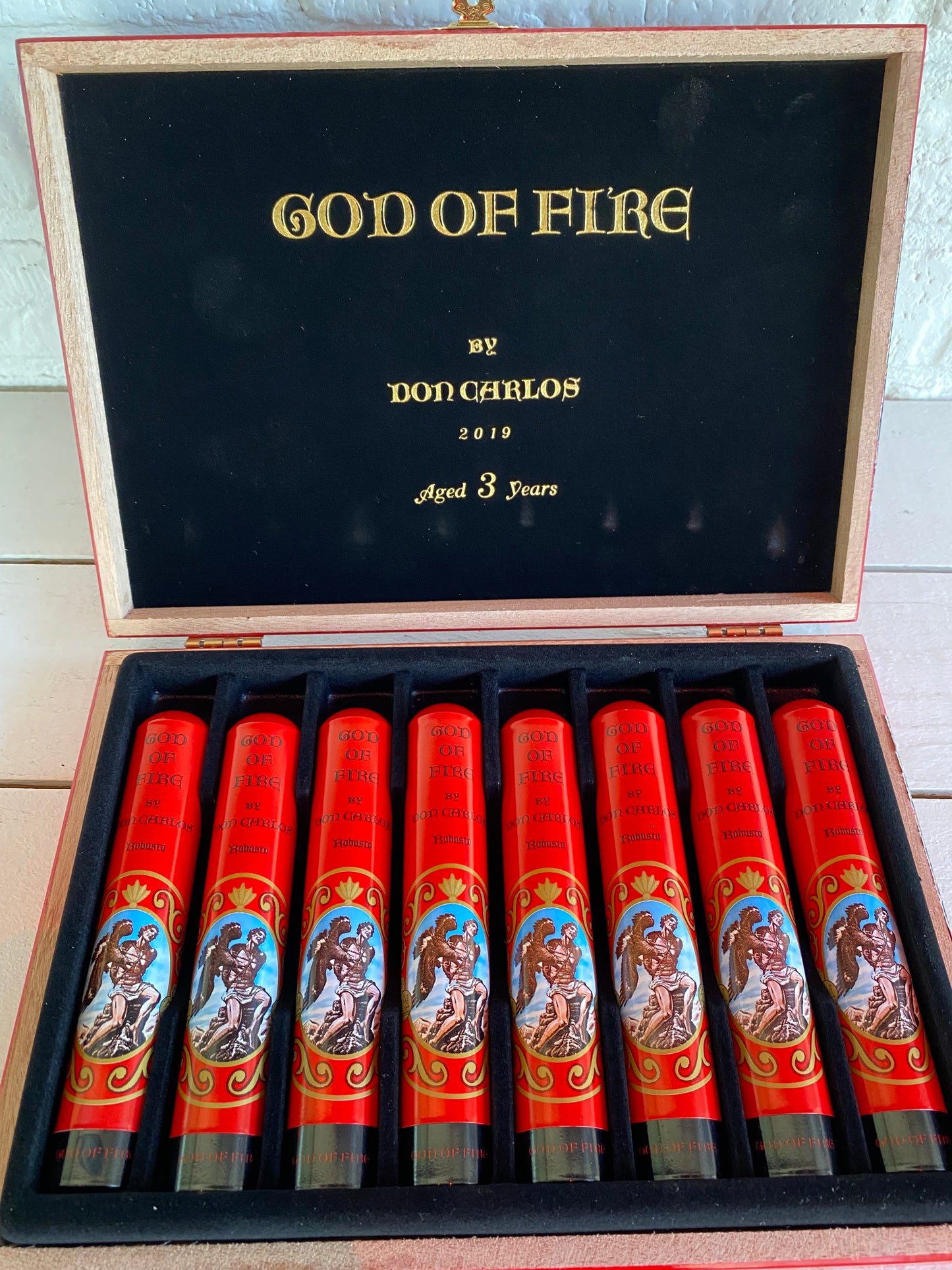 God of Fire Double Robusto Tubo