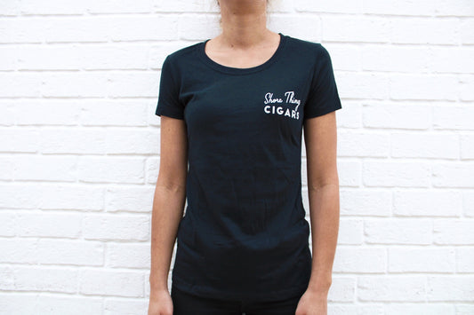 Black STC Fitted Tee