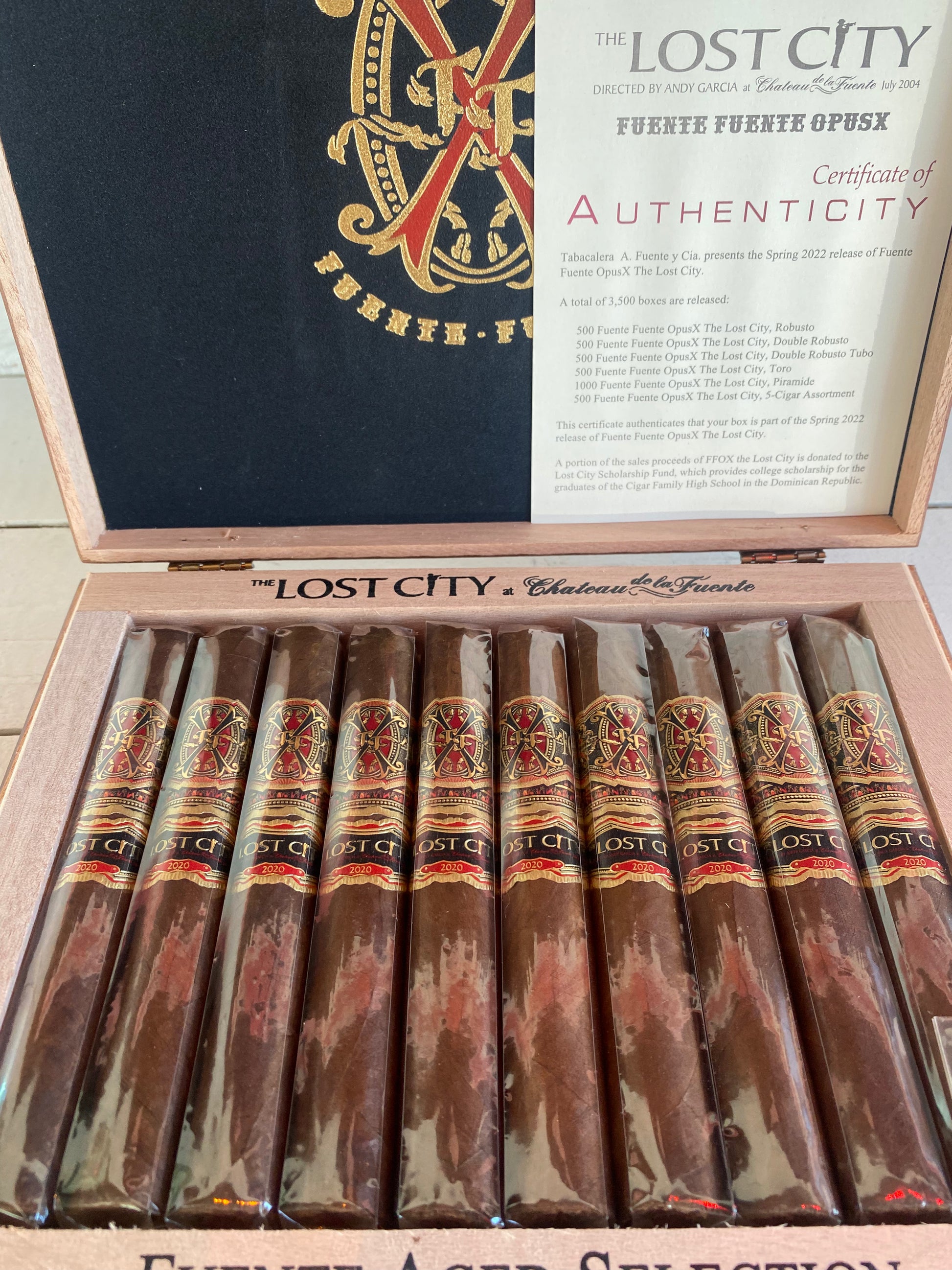 Opus X Lost City Double Robusto - Shore Thing Cigars